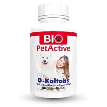 BioPetactive Köpek Çiğneme Tableti D-Kaltabs 126 Gr