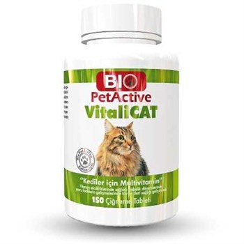 BioPetactive Vitalicat Kedi Multivitamini 150 tablet