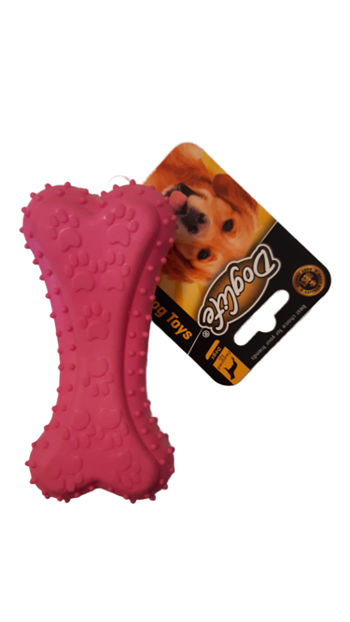 Doglife 202257 Öten Köpek Diş Kaşıma (Kauçuk) Pembe 12 Cm