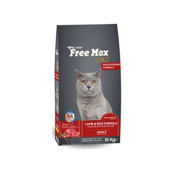 Freemax Kuzu Etli Kedi Maması 10 Kg