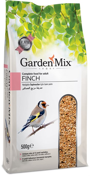 Gardenmix Platin Finch Yemi 500g x 5adet