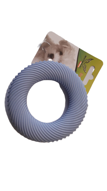 Multimagic Köpek Diş Kaşıma Oyuncağı Halka Mavi 10 cm