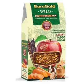 Eurogold Kemirgenler İçin Kurutulmuş Elma+Havuç+Keçiboynuzu