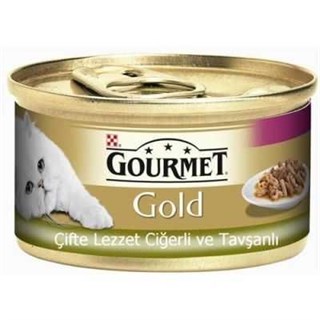 Gourmet Gold Ciğer Tavşanlı Kedi Maması 85 Gr