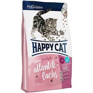 Happy Cat Junior Kısırlaştırılmış Somonlu Yavru Kedi Maması 4 kg