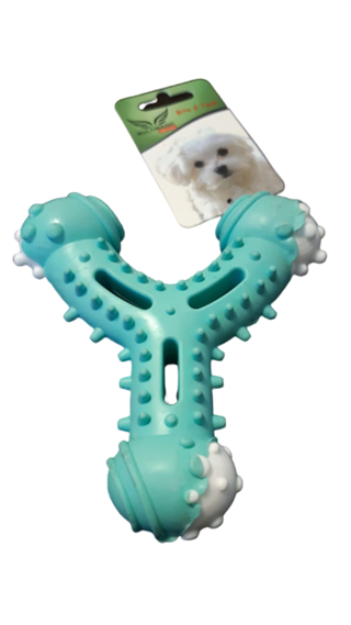 Multimagic Dental Köpek Diş Kaşıma Oyuncağı Sapan Mavi 12 cm