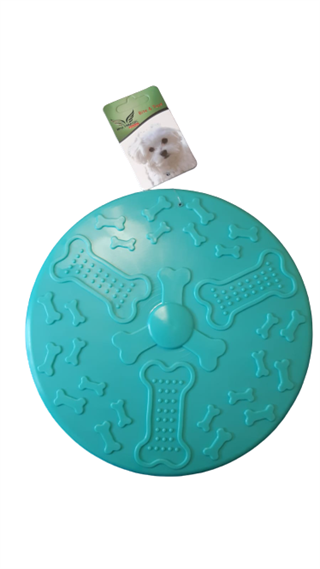 Multimagic Köpek Oyuncağı Frizbi Sert Plastik Turkuaz 22 cm