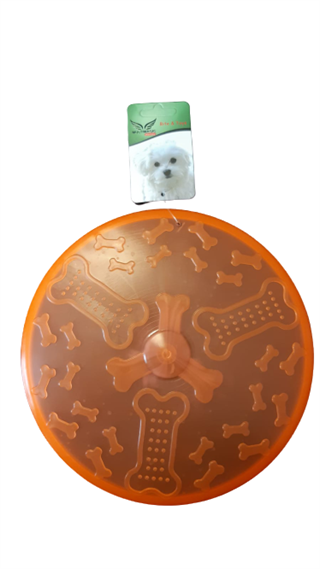 Multimagic Köpek Oyuncağı Frizbi Sert Plastik Turuncu 22 cm
